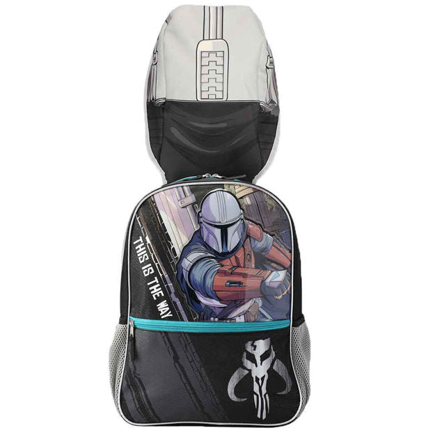 Star Wars: The Mandalorian Kids Hooded Backpack