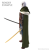 D&D: Full-Sized Drizzt Foam Statue