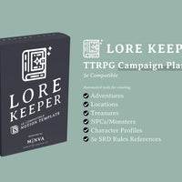 Lore Keeper D&D 5e Campaign Planner for Notion