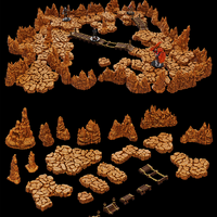 WarLock Tiles: Base Set - Caverns