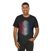 Red, White, and Blue Ombre Ornamental Dice Shirt