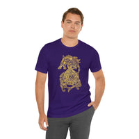 Golden Celtic Dice Dragon Shirt