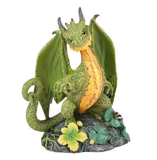 Cantaloupe Dragon Figurine