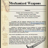 Mechanized Weapons