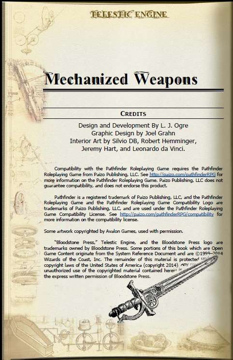 Mechanized Weapons