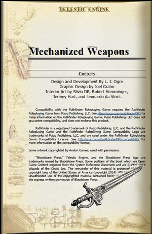 Mechanized Weapons