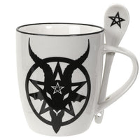 Baphomet Mug & Spoon Set