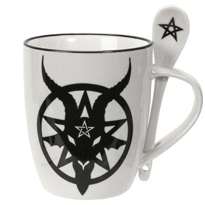 Baphomet Mug & Spoon Set