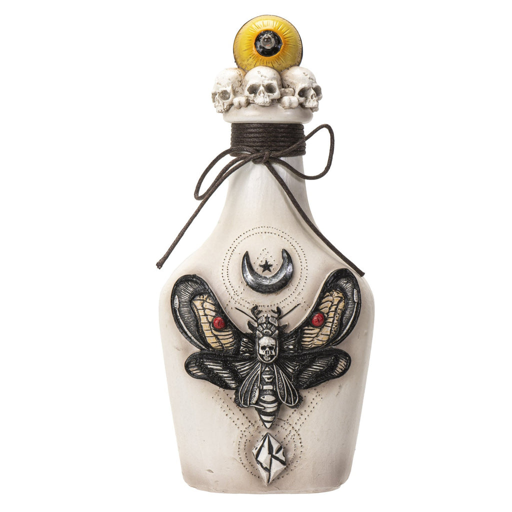 Death Head Moth Bottle with Light up Eye