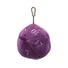 D20 Plush Dice Bag - Purple