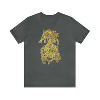 Golden Celtic Dice Dragon Shirt