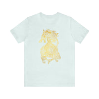 Golden Celtic Dice Dragon Shirt