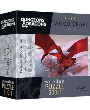 Wooden Puzzle: Dungeons & Dragons - Ancient Red Dragon (Wood Craft)