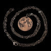 Blood Moon Copper Necklace - 1" Pendant or Charm