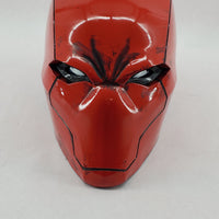 Red Vigilante Helmet - Wearable Costume Cowl Mask Helm