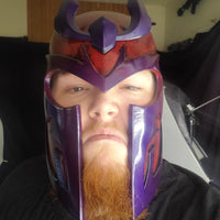 Magneto Helmet - Mutant Leader's Barbute Helm Costume Replica