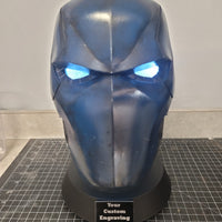 Custom Engraved Helmet Display Stand