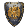 Golden Eagle Knight Foam Shield