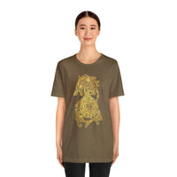 Golden Celtic Dice Dragon Shirt