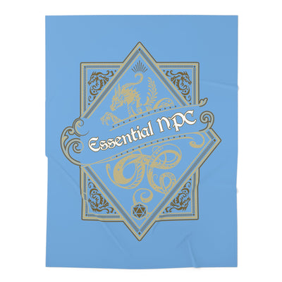 Blue Essential NPC Baby Swaddle Blanket