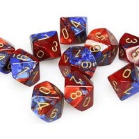 Chessex d10 Set of 10 Dice