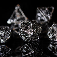 NYCC Exclusive Sterling Silver Dice Set - Black