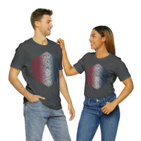 Red, White, and Blue Ombre Ornamental Dice Shirt