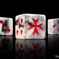 Knight Templar, Red, Dice