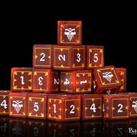 Official BFTBG, Red, 16mm Dice