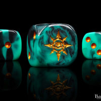 Eye of Chaos, Aquamarine, Dice