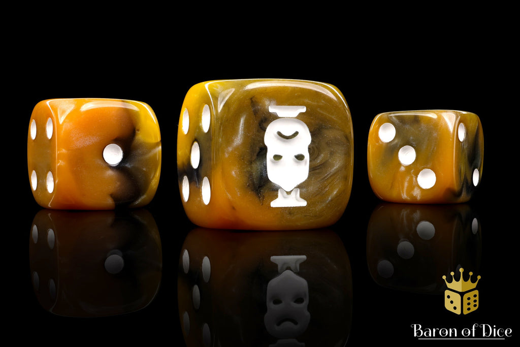 Silent Inquisition 16mm Dice