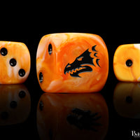 Fire Drake 16mm Dice