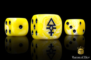 Reclusive Space Elf 16mm Dice