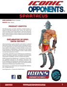Iconic Opponents: Spartacus