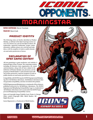 Iconic Opponents: Morningstar