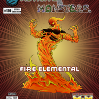 The Manual of Mutants & Monsters: Fire Elemental