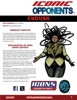 Iconic Opponents: Cydusa