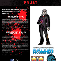 Misfits & Menaces: Faust