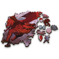 Wooden Puzzle: Dungeons & Dragons - Ancient Red Dragon (Wood Craft)