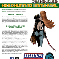 The Manual of Mutants & Misfits: Headhunting Immortal for Icons