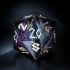 Enchanted Dragon (Black/Silver) Liquid Core 30mm D20