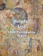 Helpful List 1000 Personality Traits