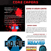 Misfits & Menaces: CORE Capers