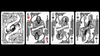 Bicycle Middle Kingdom (White) Playing Cards