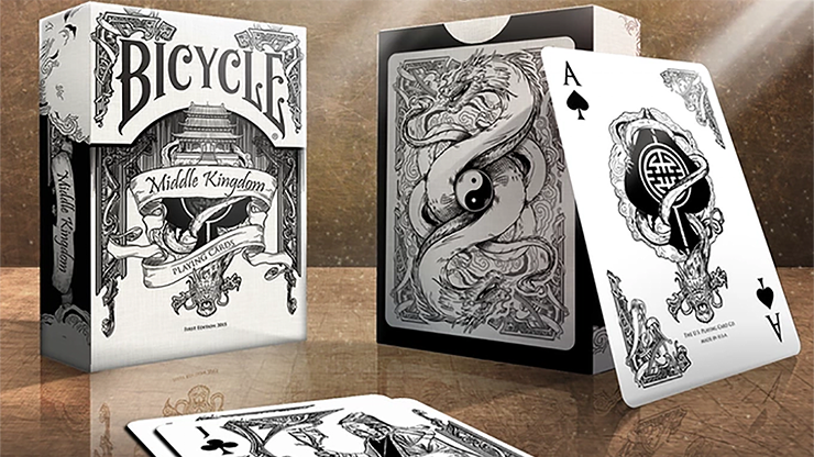 Bicycle Middle Kingdom (White) Playing Cards