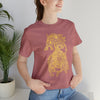 Golden Celtic Dice Dragon Shirt