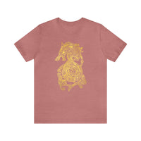 Golden Celtic Dice Dragon Shirt