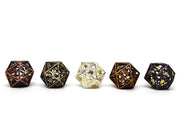 Hollow Dice of Divine Retribution - 5 Pack of D20 Dice