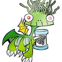 My Little Cthulhu Pin: Mi-Go