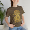 Golden Celtic Dice Dragon Shirt